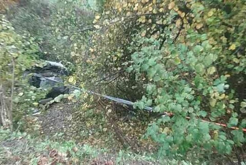 Tragická dopravná nehoda v Brezovej pod Bradlom.