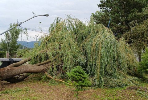 Následky počasia na strednom Slovensku
