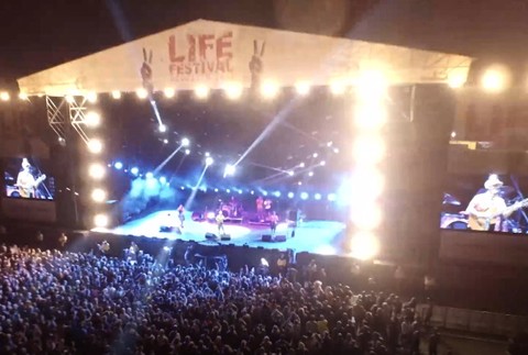 koncert v meste Osvienčim 