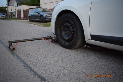 Nehoda kolobežkára