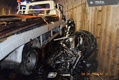 Nehoda Košický kraj 