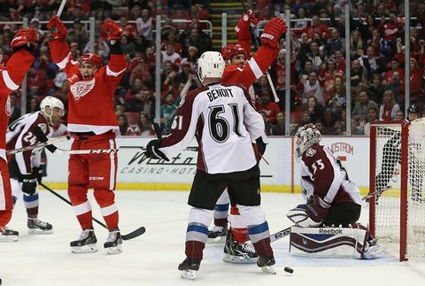 Jurčo po góle Coloradu