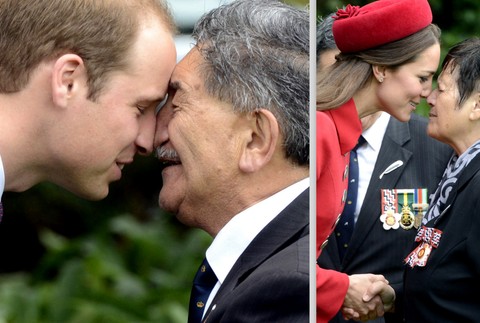 Kate a William na Novom Zélande