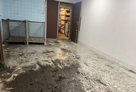 Záplavy v nemocnici NZ