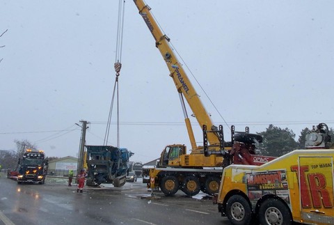 Odstránenie návesu v Bernolákove 