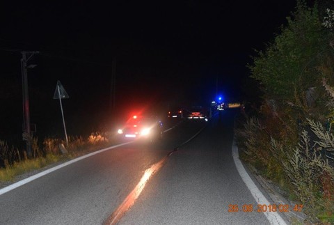 tragická nehoda v obci Mlynky