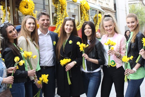 Miss Slovensko a Deň narcisov 