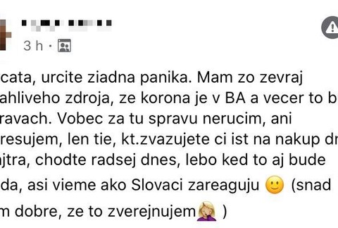 Na Slovensku sa objavilo viacero hoaxov o potvrdenom koronavíruse