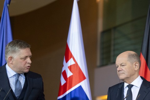 Robert Fico Olaf Scholz Nemecko Berlín návšteva (2)