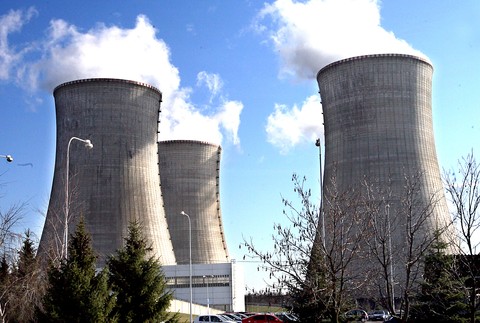 Mochovce elektráreň komíny dym