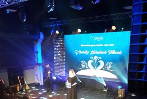 Panta Rhei - odovzdávanie cien - Veronika Homolová Tóthová