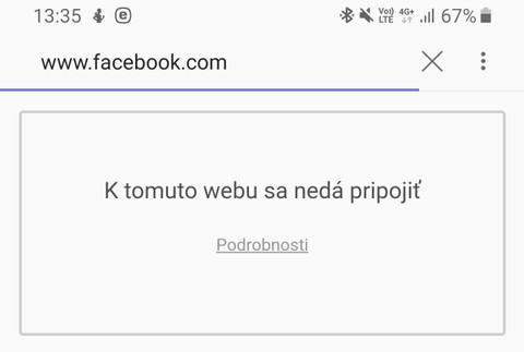 Výpadok sociálnych sietí