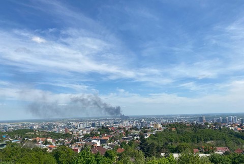 Požiar v Poddunajských Biskupiciach