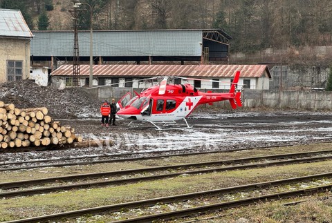 Záchranná akcia v Hronci neďaleko Brezna (3)