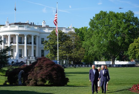 Kráľ Karol III. na návšteve USA