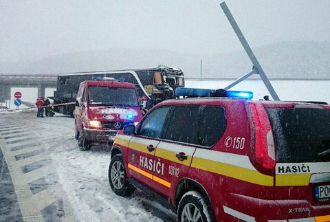 nehoda autobusu Spiš