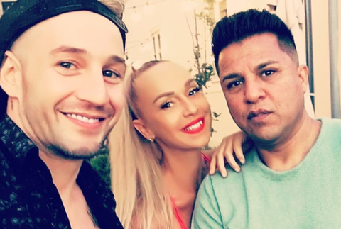 Sámer Issa s priateľkou Paulinou