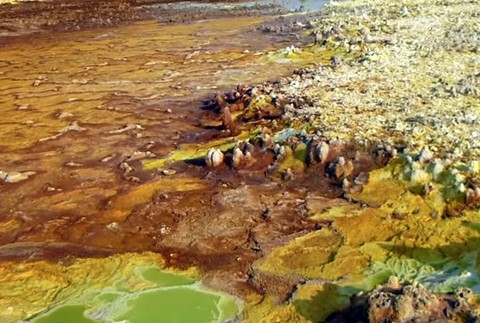 V Etiópii majú bránu do pekiel. Takto vyzerá Danakilská preliačina
