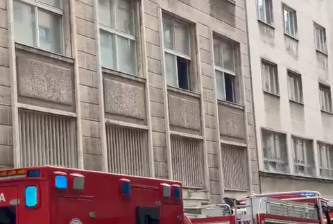 Požiar v budove Generálnej prokuratúry