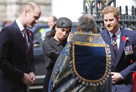 William, Meghan a Harry