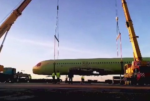 Prevoz lietadla v Žilinskom kraji 