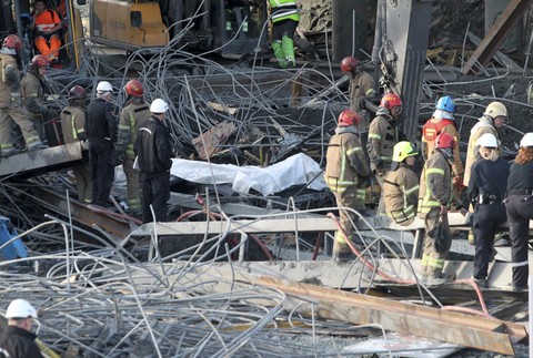 Nórsko, Trondheim, pád mosta