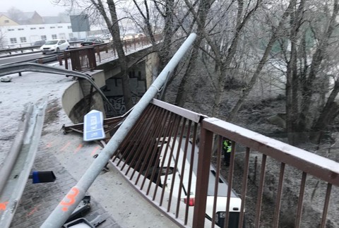 Nehoda autobusu v Česku