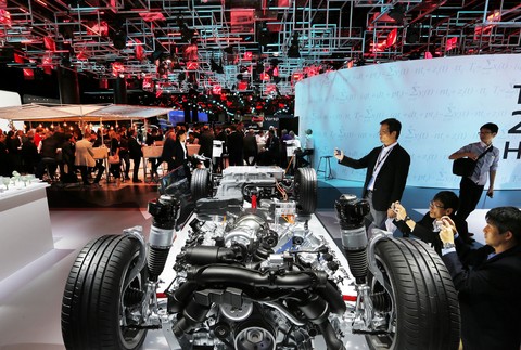 Autosalón Frankfurt nad Mohanom