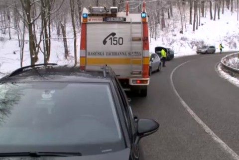 Čelná zrážka pri Košickej Belej