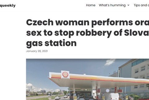 Takéto titulky si získal sexuálny incident zo Slovenska.