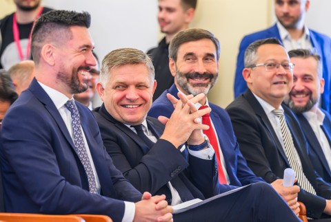 Richard Takáč Robert Fico Juraj Blanár Ladislav Kamenický Ľuboš Blaha