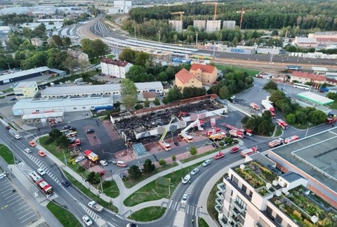 V Kladne zhorela predajňa Lidl