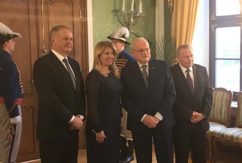 Novoročný obed prezidentov