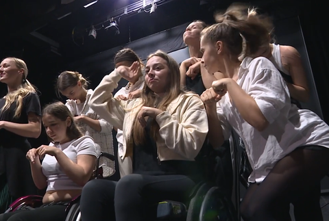 Zdravotne znevýhodnení s tanečníkmi zo SĽUKu 2