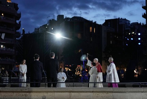 Pápež Lev XIV. odslúžil omšu v Sagrada Família