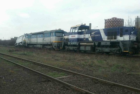 Nehoda vlaku v Košiciach