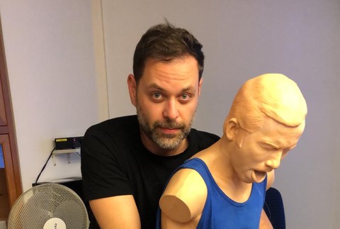 Záchranári na kurze prvej pomoci