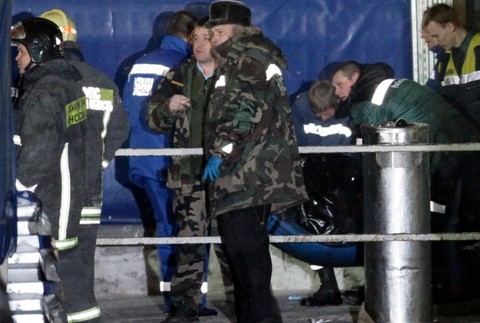 Následky teroristického útoku na letisko v Moskve