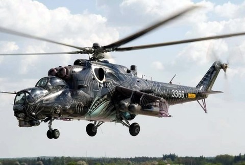Alien Tiger Mi-24 česká armáda 2