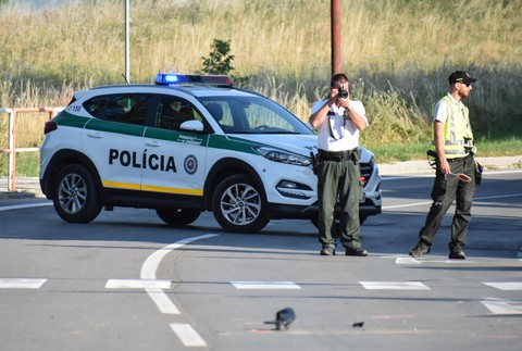 Nehoda, Nové Mesto nad Váhom, motorka