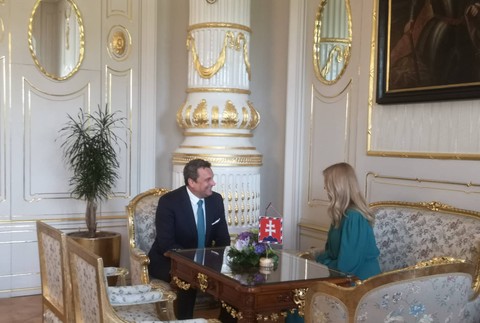 Prezidentka Čaputová sa stretla s Andrejom Dankom