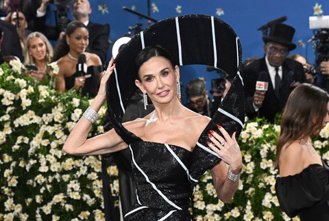 Demi Moore met gala