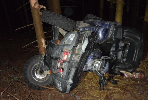 Tragická nehoda na štvorkolke