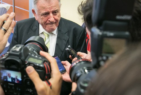 Vladimír Mečiar na konferencii Právny štát alebo právo na pravdu