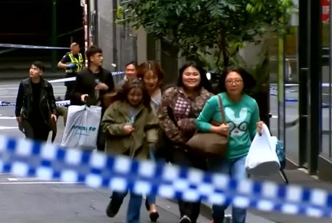 Útok nožom v Austrálii