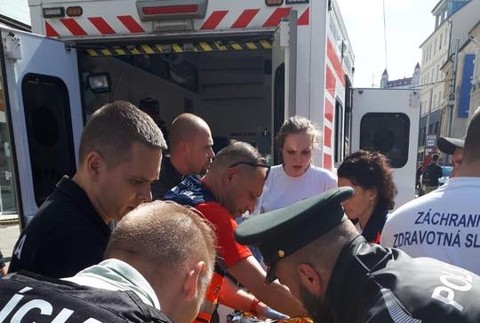 Streľba na Obchodnej ulici