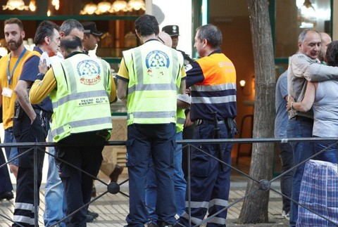 Výbuch v metre v Madride 