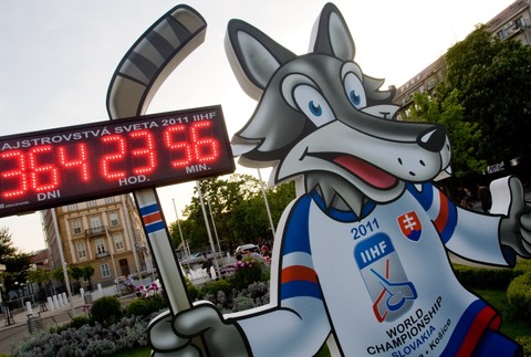 Vlk Goooly - maskot MS v ľadovom hokeji 2011 na Slovensku