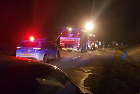 Dopravná nehode, okres Humenné