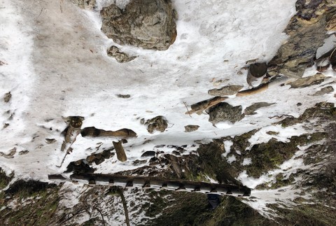 Slovenský raj je pokrytý ľadom